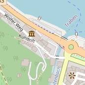 Restaurant auf Karte