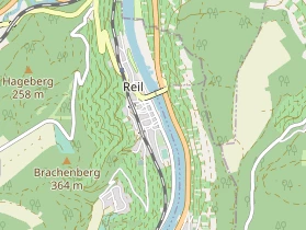 Restaurant auf Karte