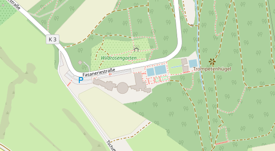 Restaurant auf Karte