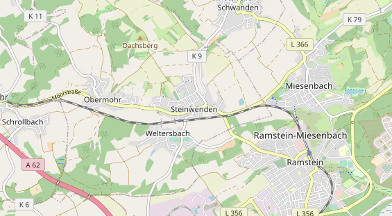 Restaurant auf Karte