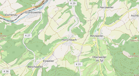 Restaurant auf Karte