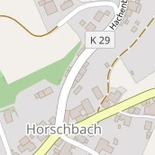 Restaurant auf Karte