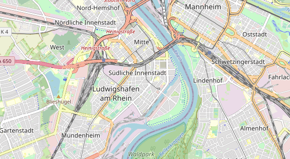 Restaurant auf Karte