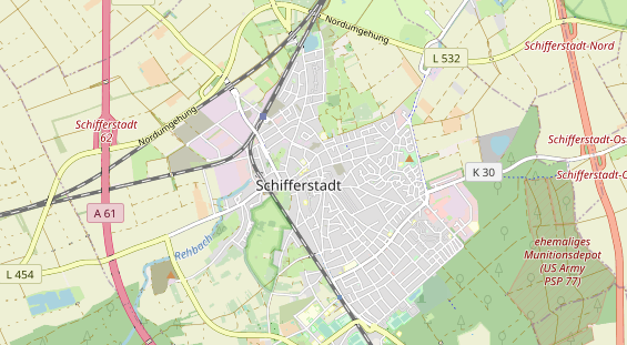 Restaurant auf Karte