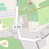 Restaurant auf Karte