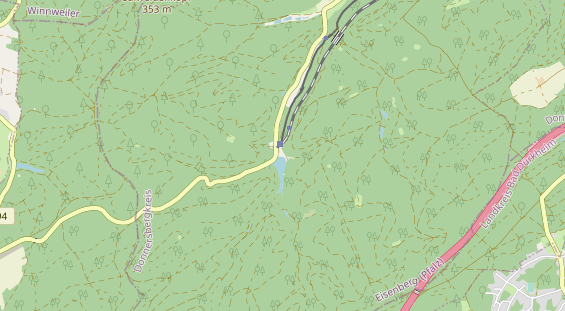 Restaurant auf Karte