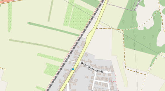 Restaurant auf Karte