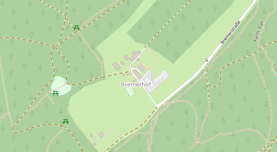 Restaurant auf Karte