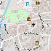 Restaurant auf Karte