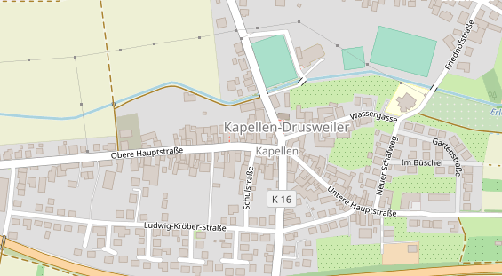 Restaurant auf Karte