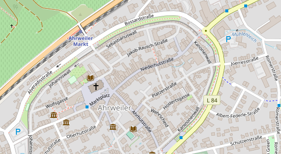 Restaurant auf Karte