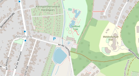 Restaurant auf Karte