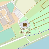 Restaurant auf Karte