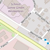 Restaurant auf Karte