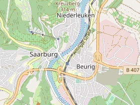 Restaurant auf Karte