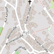 Restaurant auf Karte