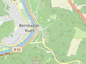 Restaurant auf Karte