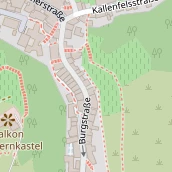 Restaurant auf Karte