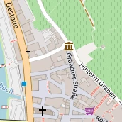Restaurant auf Karte