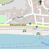 Restaurant auf Karte