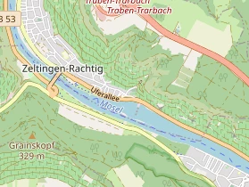 Restaurant auf Karte