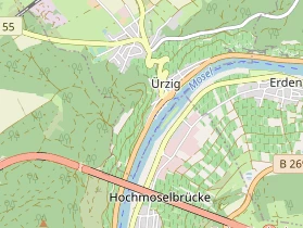 Restaurant auf Karte