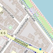 Restaurant auf Karte