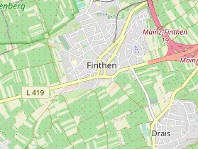 Restaurant auf Karte