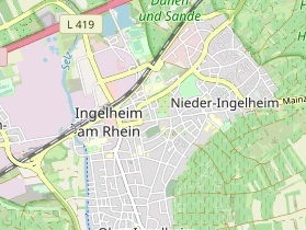 Restaurant auf Karte