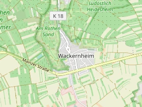 Restaurant auf Karte