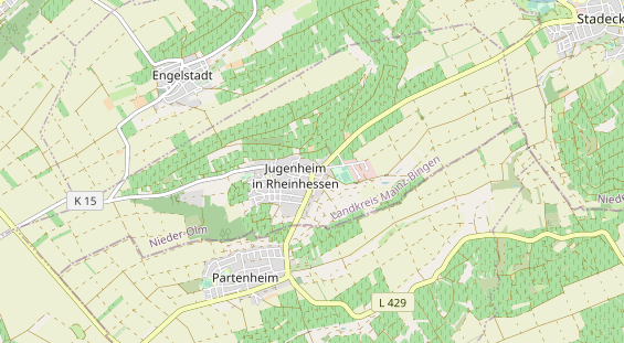 Restaurant auf Karte