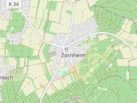 Restaurant auf Karte