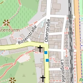 Restaurant auf Karte