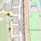 Restaurant auf Karte