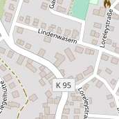 Restaurant auf Karte