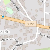 Restaurant auf Karte