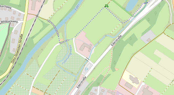 Restaurant auf Karte