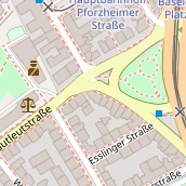 Restaurant auf Karte