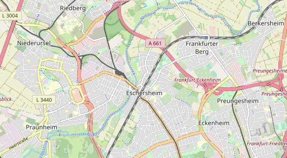 Restaurant auf Karte