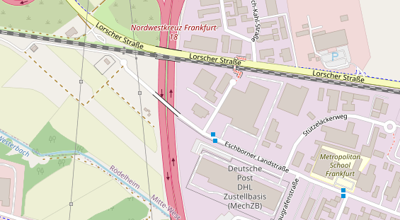 Restaurant auf Karte