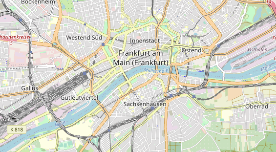 Restaurant auf Karte