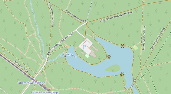 Restaurant auf Karte