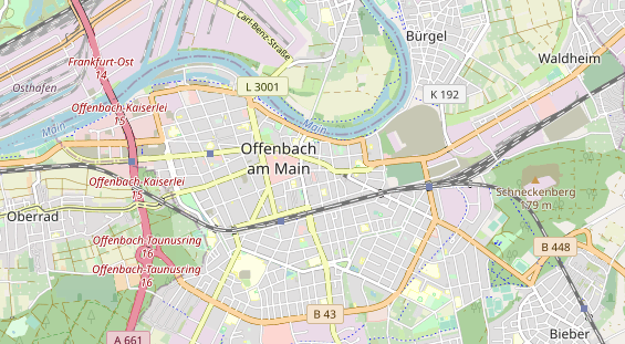 Restaurant auf Karte