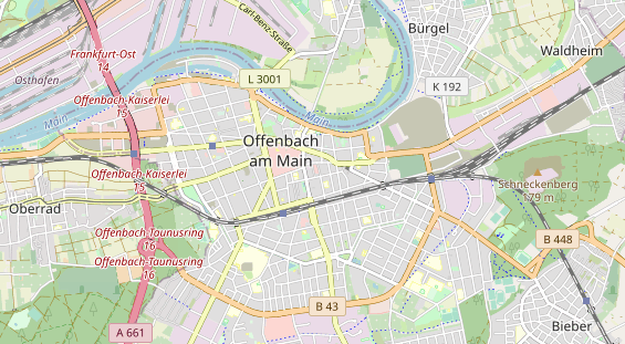 Restaurant auf Karte