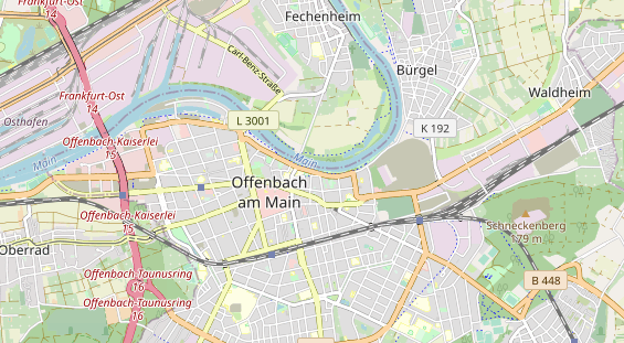 Restaurant auf Karte