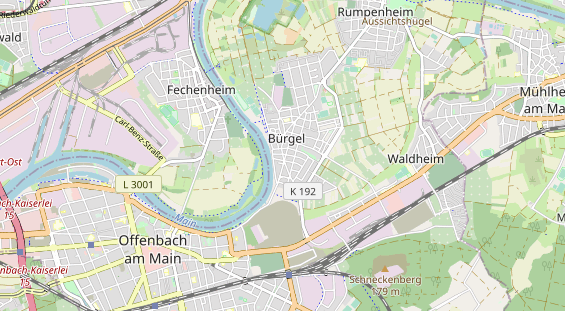 Restaurant auf Karte