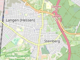 Restaurant auf Karte