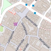 Restaurant auf Karte