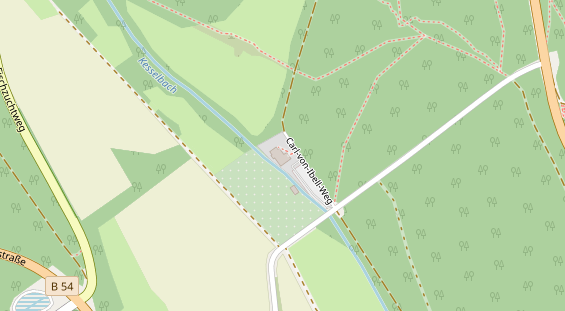 Restaurant auf Karte