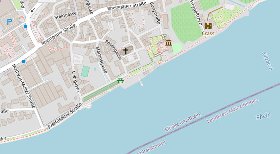 Restaurant auf Karte